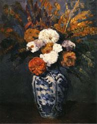 Paul Cezanne Dahlias oil painting picture